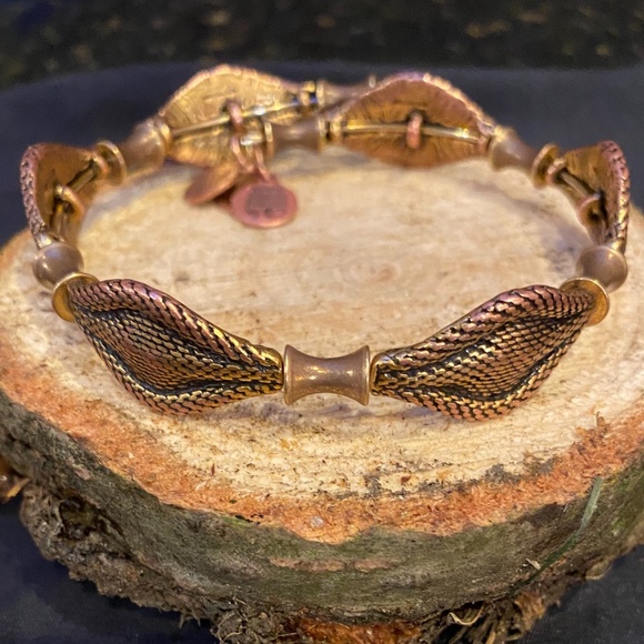 Alex and Ani Vintage 66 Bangle Bracelet - Picture 3 of 4